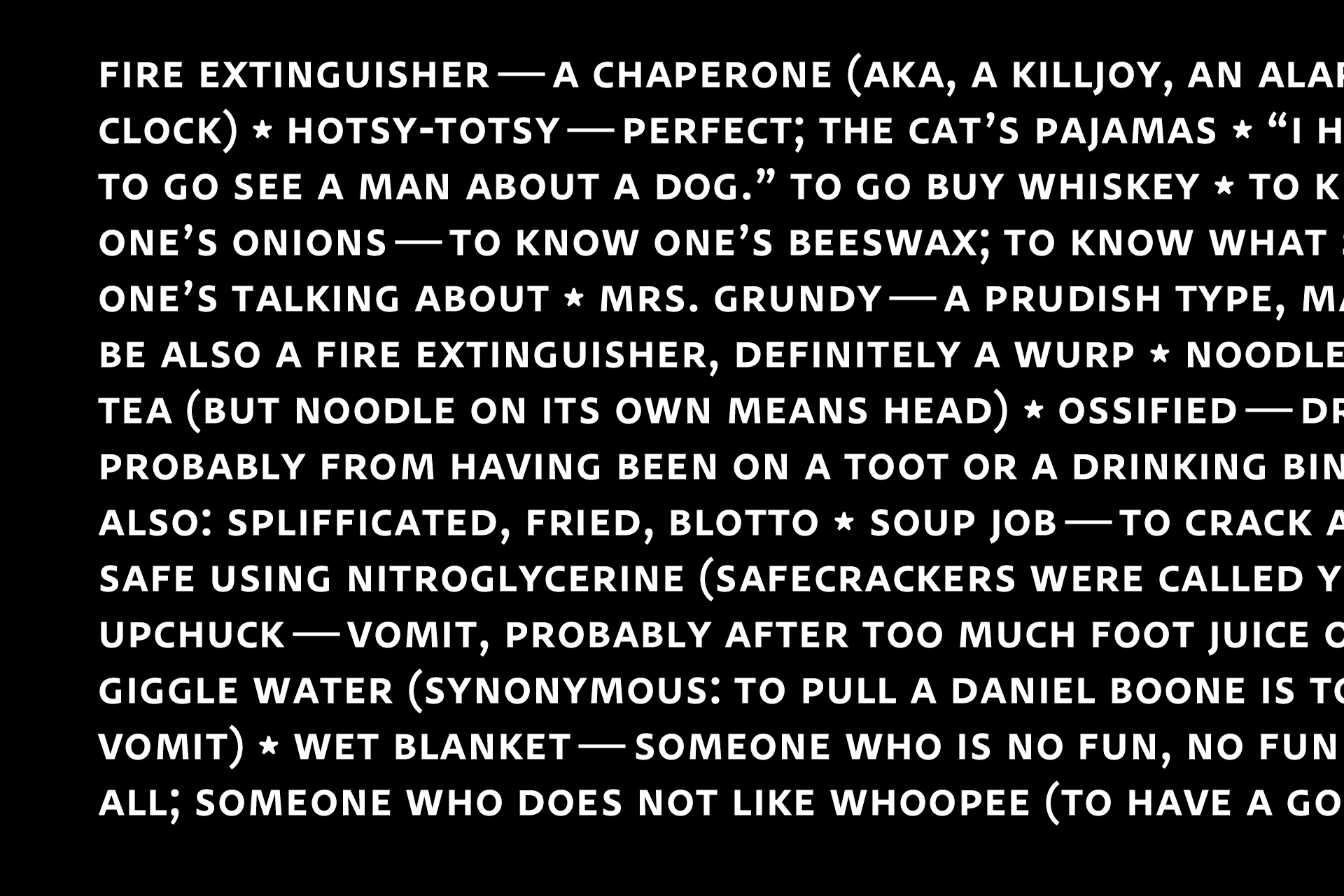 Sample text set in KE Small Caps Regular